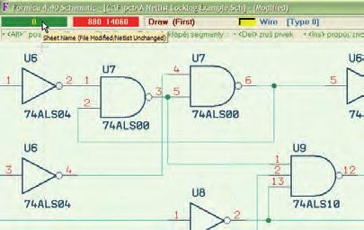 Formica 4.40 – zamykání netlistu 2